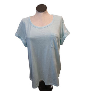 Women's Ana T-Shirt Size XL Light Blue
New With Tags